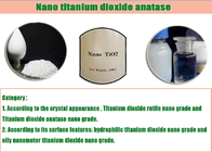 Cristal nano del polígono del dióxido de titanio, Anatase Tio2 con una actividad Photocatalytic más alta