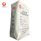 Dióxido de titanio 25kg del proceso del cloruro de la categoría alimenticia/color del blanco del bolso