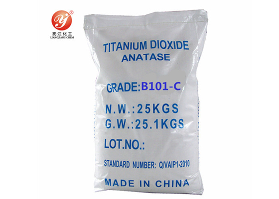 Alto dióxido de titanio de ocultación B101 - absorción de Anatase del poder de aceite baja de C